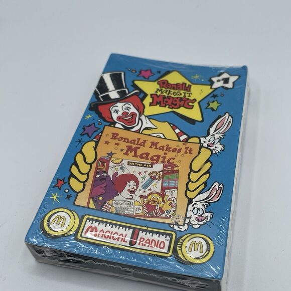 1994 McDonalds Magical Sealed 2 Cassettes Tapes Travel Tunes Ronald Makes Magic - Picture 5 of 7